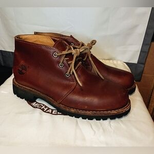 Timberland Earthkeepers Chukka Boots Brown Leather 8.5W